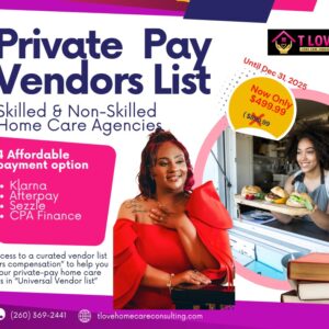 PRIVATE PAY VENDOR LIST